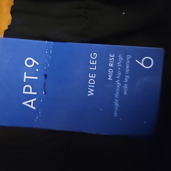 NWT Apt.9 wide leg dress pants - Picture 8 of 8